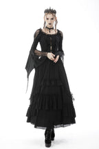 Lace Ruffle Frock Skirt