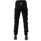 Eyelet Lace Up Clip Pants