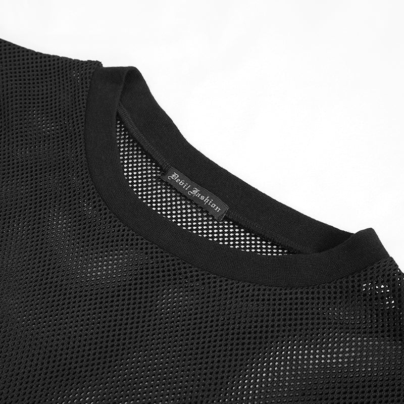 Mesh Sheer Top