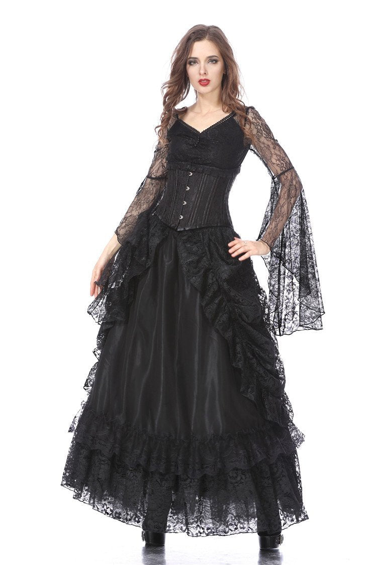 Court Drape Skirt
