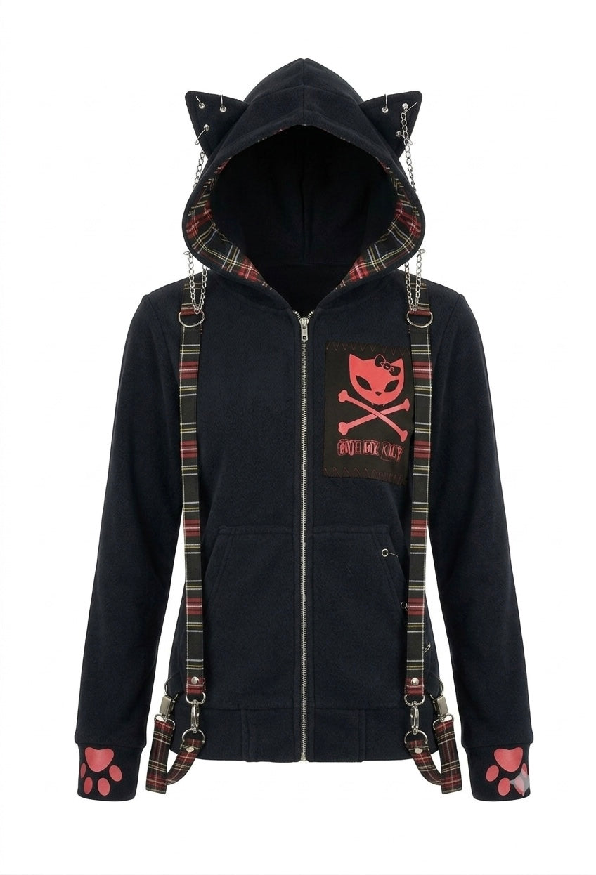 Toxic Kitty Punk Jacket