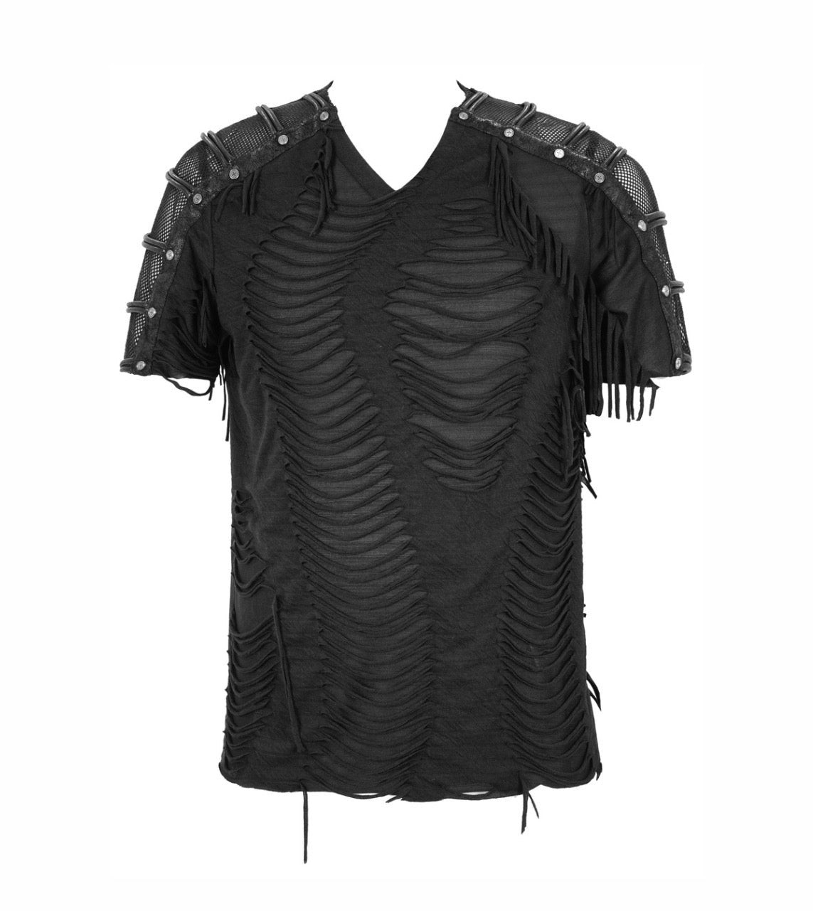 Shredded Punk Dystopian Top