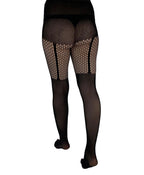 Netted Suspender Tights
