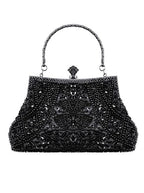 Jewel Beaded Evening Clutch Bag