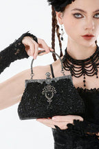 Jewel Beaded Evening Clutch Bag
