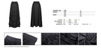 Lace Ruffle Frock Skirt