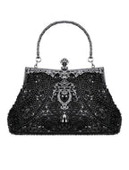 Jewel Beaded Evening Clutch Bag