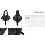 Flower Net Bolero Cape