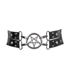 Unisex Pentagram Punk Belt