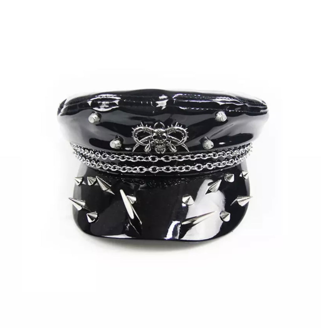 Military Spike Punk Cap Hat