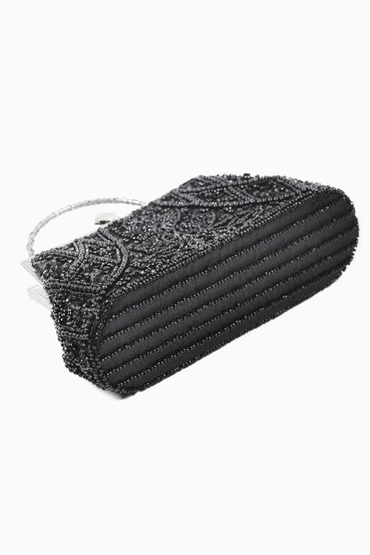Jewel Beaded Evening Clutch Bag