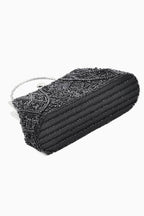Jewel Beaded Evening Clutch Bag