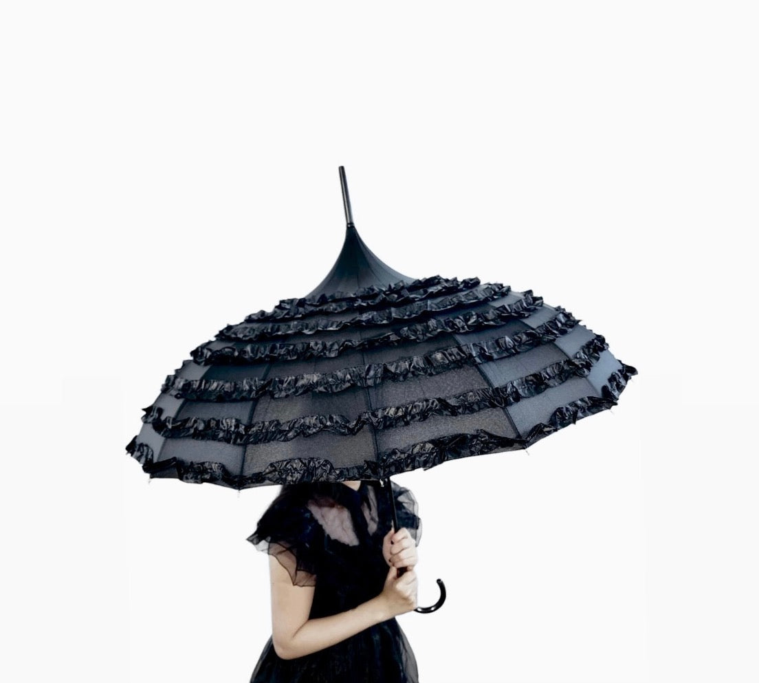 Frill Point Umbrella Parasol