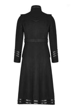 Men’s Military Uniform Belt Long Coat