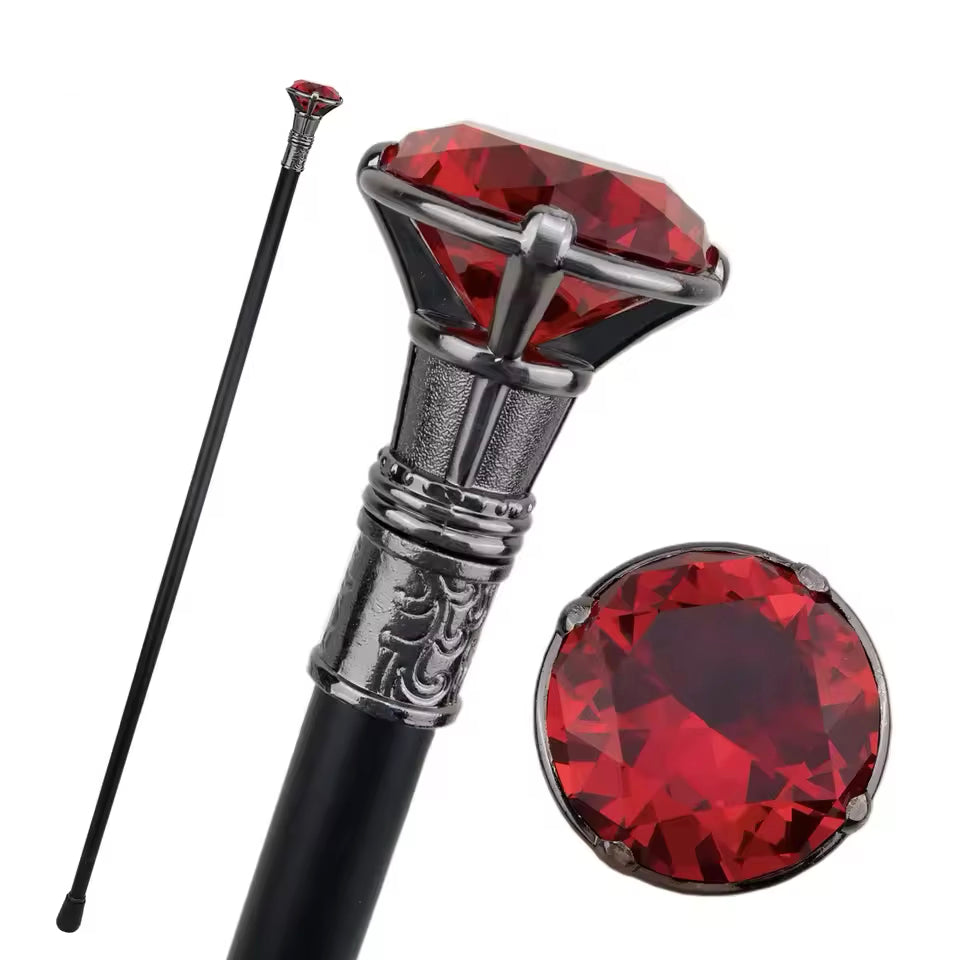 Red Diamond Jewel Cane