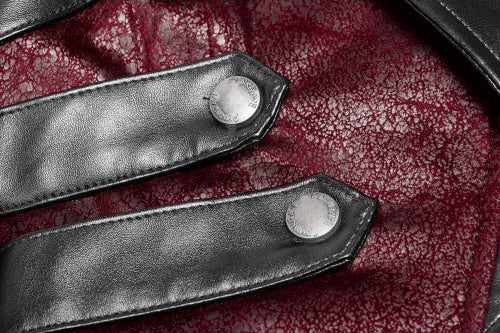 Ladies Crimson Dystopian Jacket