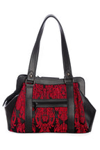 Gothic Bow Red Handbag