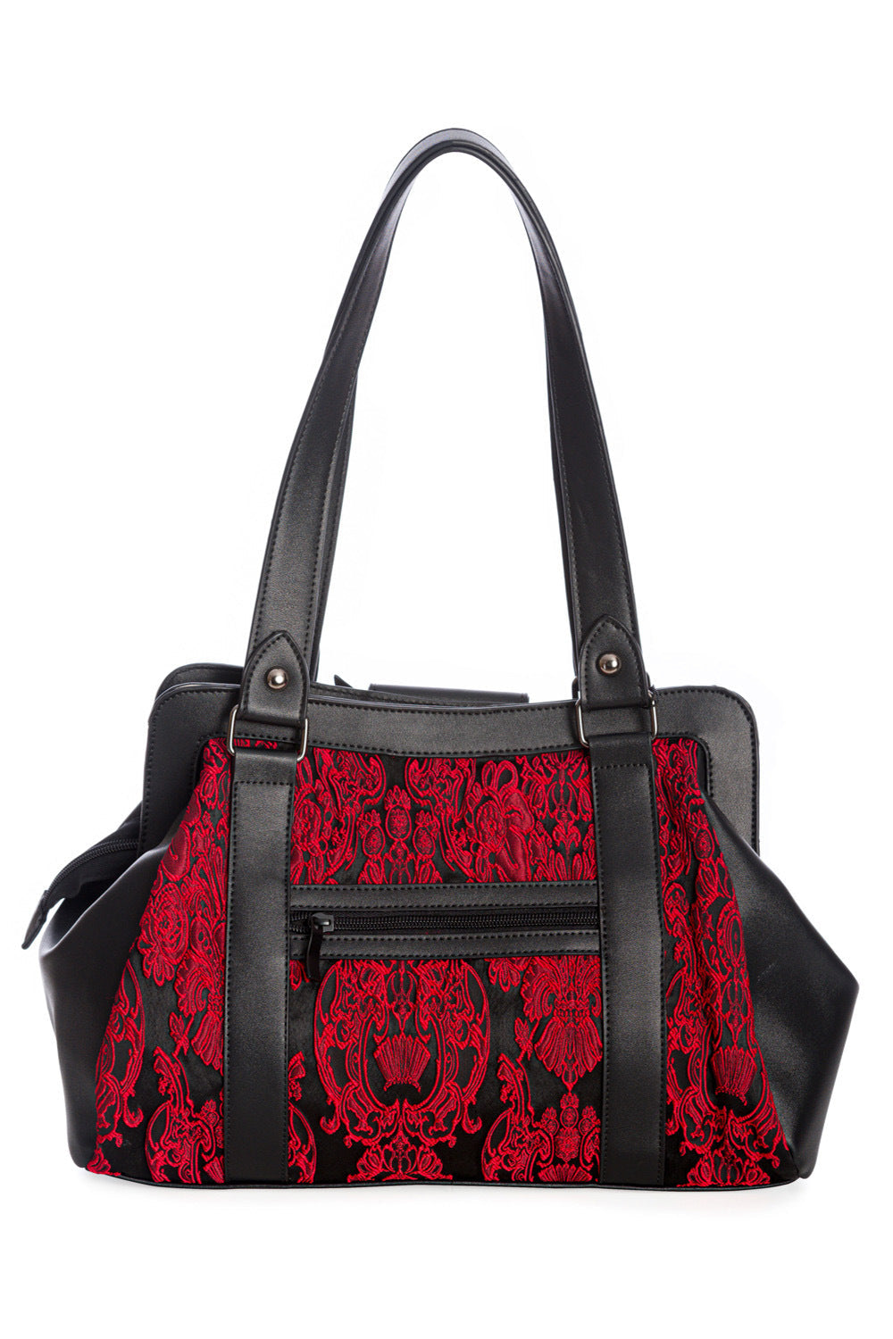 Gothic Bow Red Handbag
