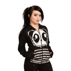 Panda Raw Laced Back Zip Hoody