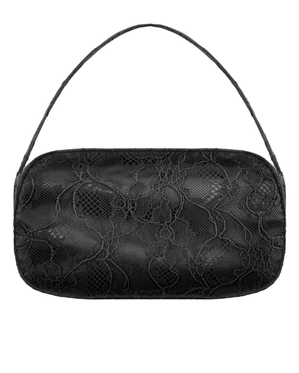 Lace Bow Mini Shoulder Bag