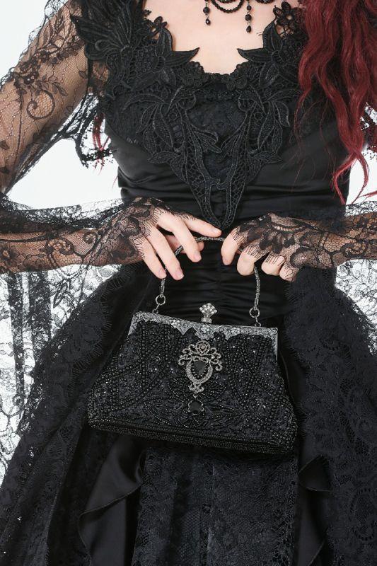 Jewel Beaded Evening Clutch Bag
