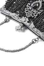 Jewel Beaded Evening Clutch Bag