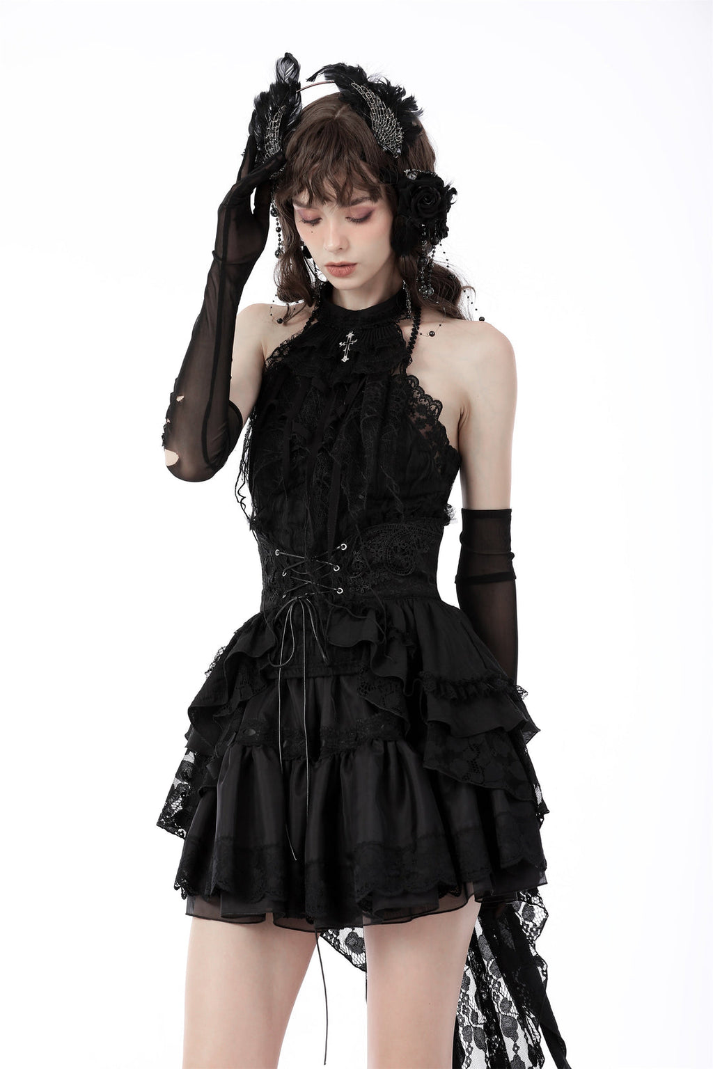 Shredded Cobweb Cravat