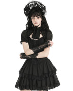 Lace Rose Gloves