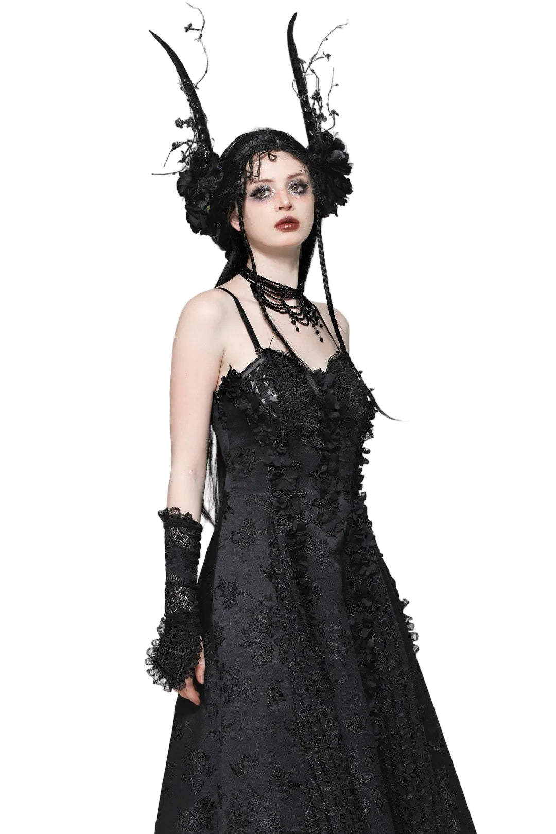 Romantic Lace Ruffle Gloves