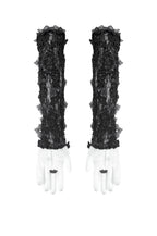 Lace Up Ribbon Gloves