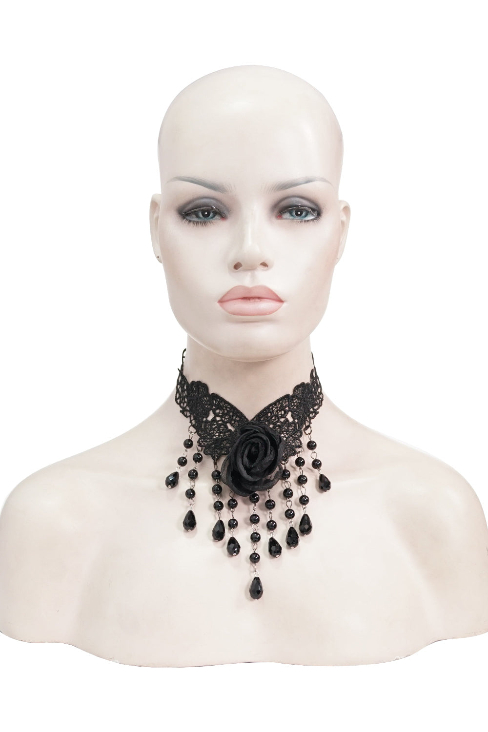 Rose Raindrops Choker Necklace
