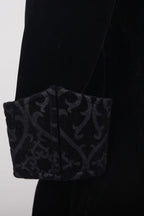 Black Gothic Velvet Tailcoat