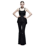 Bell Bottom Mini Crucifix Lace Trousers