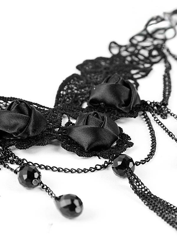 Rose Teardrop Necklace