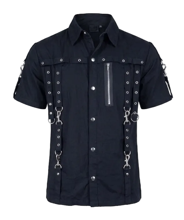 Eyelet Strap Cassius Shirt