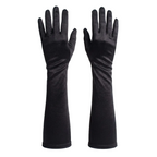Elegana Satin Arm Gloves