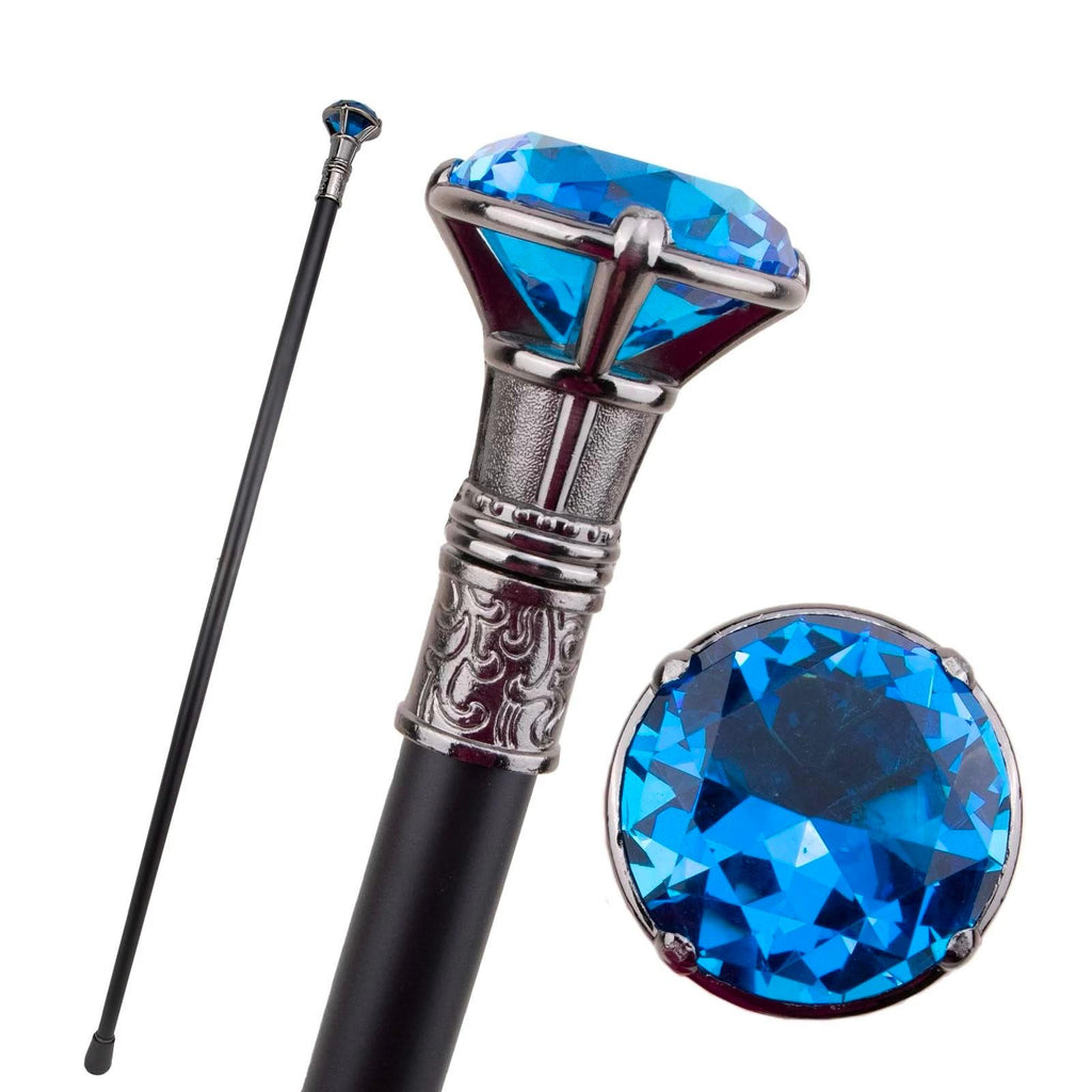 Aqua Diamond Jewel Cane